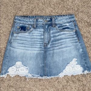 American Eagle Jean Skirt